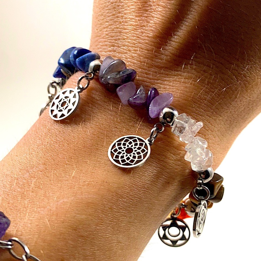 ✨🙏 7 Chakra Kundalini Bracelet 🙏✨ - Picture 7 of 13